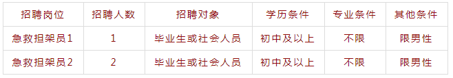招聘崗位、人數(shù)及條件