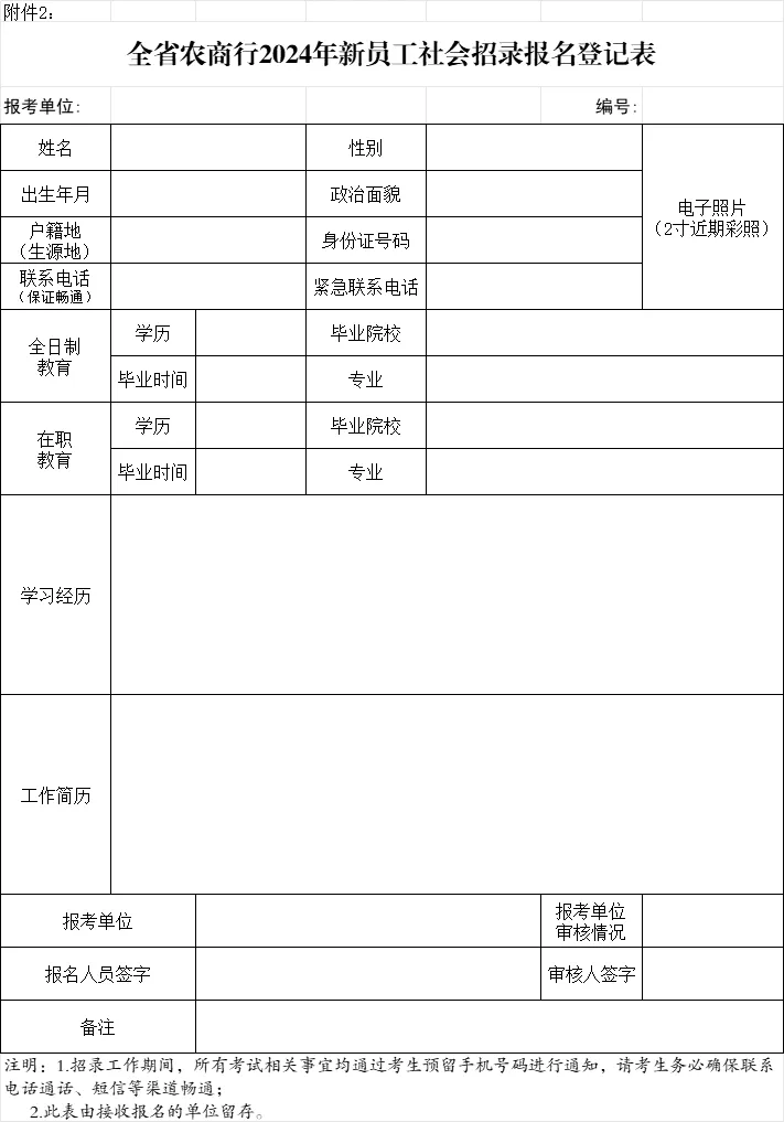 2024年大冶農商行關于開展高校畢業生招錄資格現場審查通知